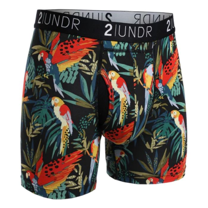 2UNDR Herre Undertøj og basislag Swing Shift Boxer Sort