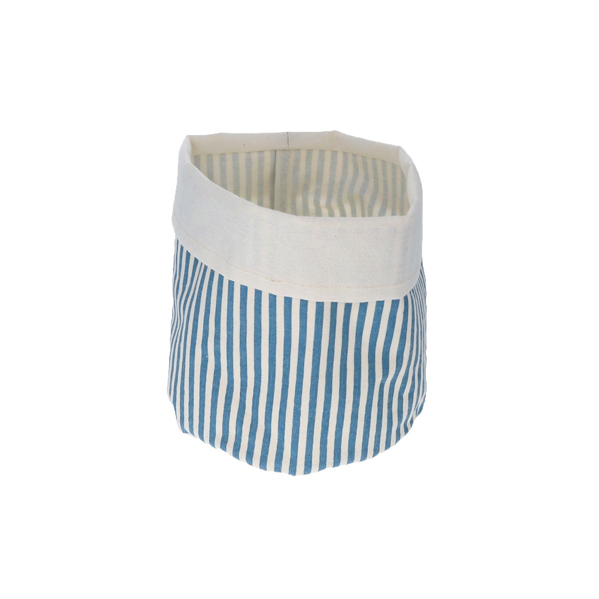 Petit panier rigide rayé bleu Petit toi