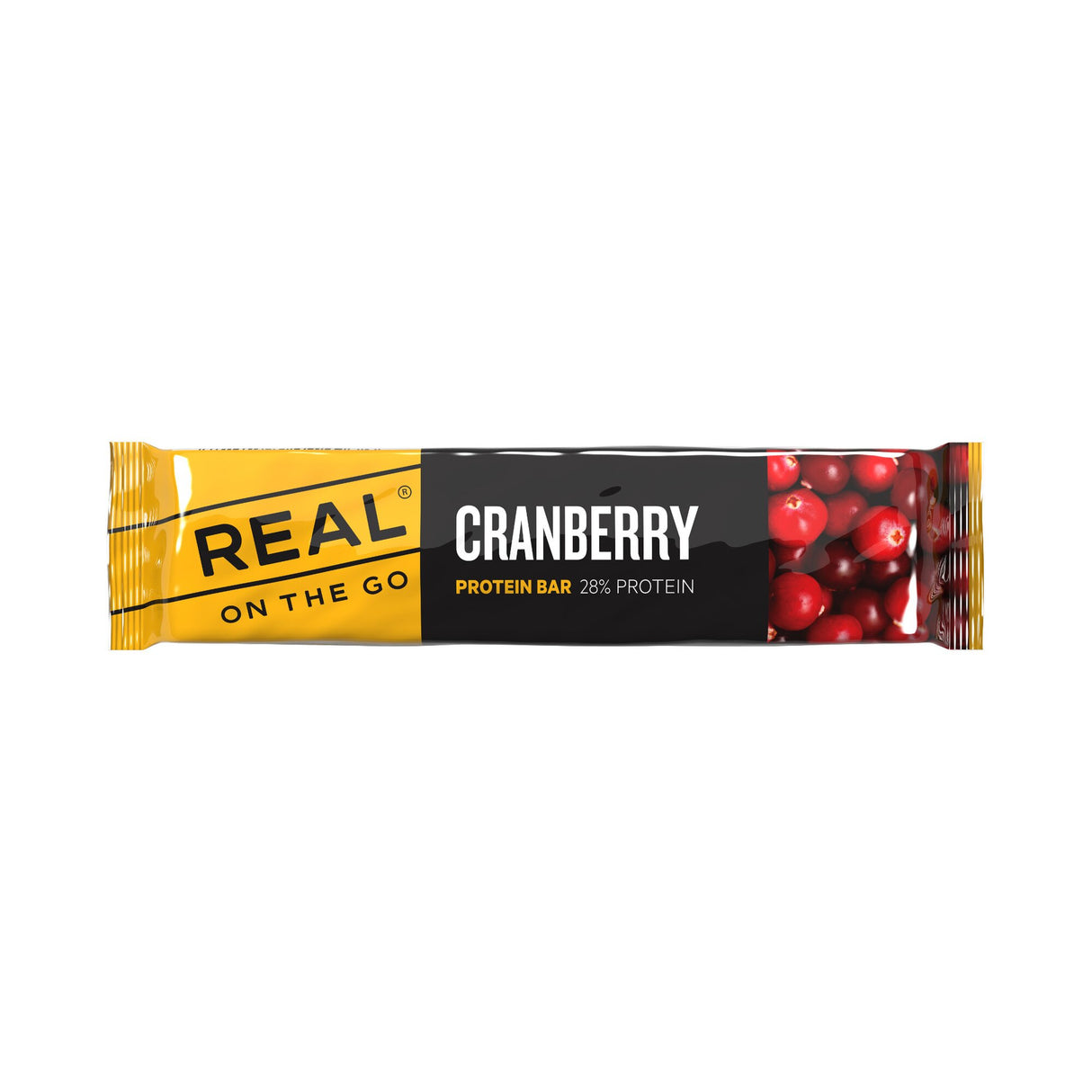 REAL<br>OTG Protein bar Tranebær