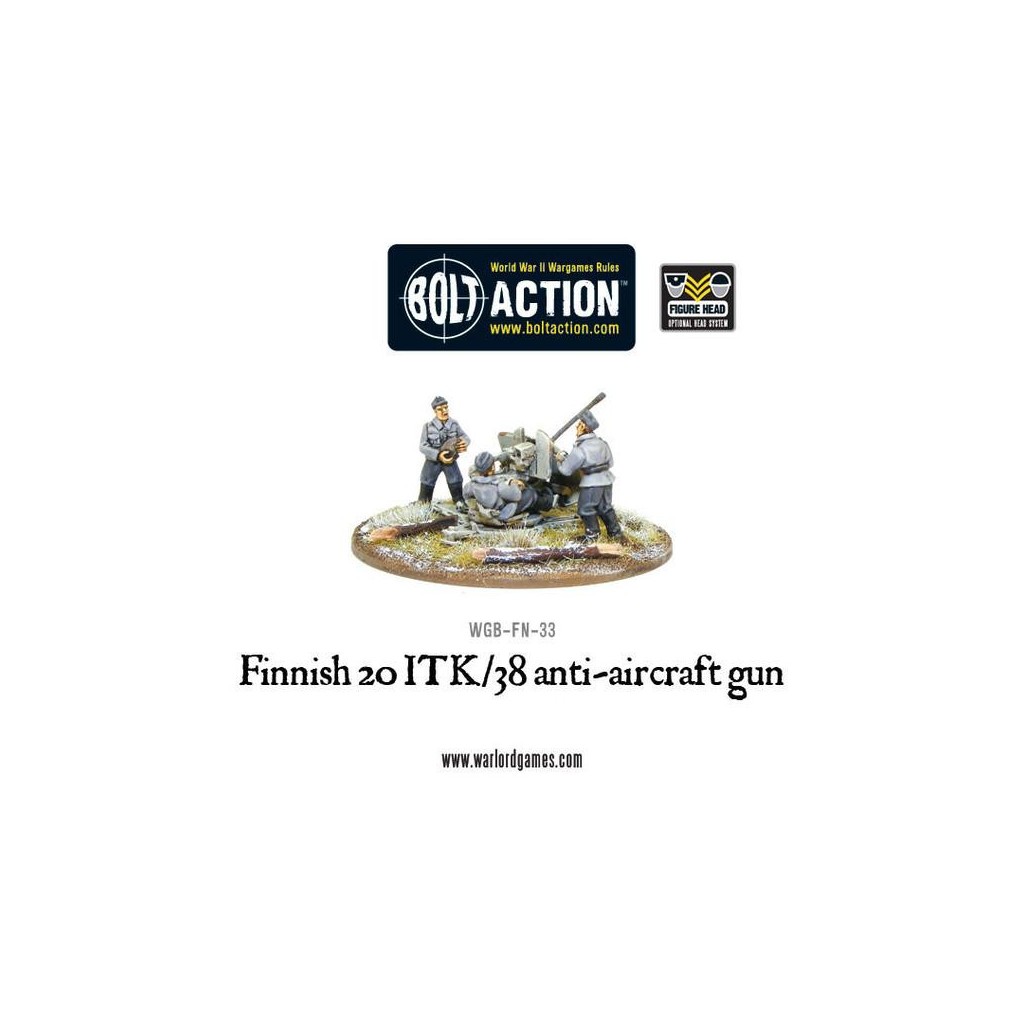 Bolt Action - Finnish ITK/38 Anti-Aircraft Gun