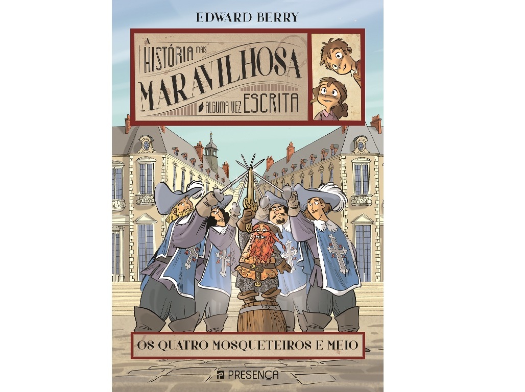 LIVRO OS 4 MOSQUETEIROS E MEIO EDWARD BERRYSTEFANO TURCONI