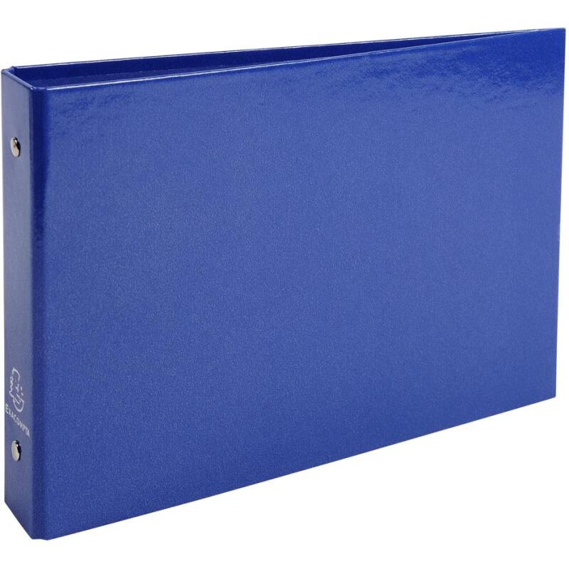 Classeur 2 anneaux cartonné Exacompta Iderama® A5 - Dos 3,5 cm couleurs assorties