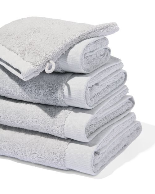 gant de toilette ultrasoft 16 x 22 - gris clair