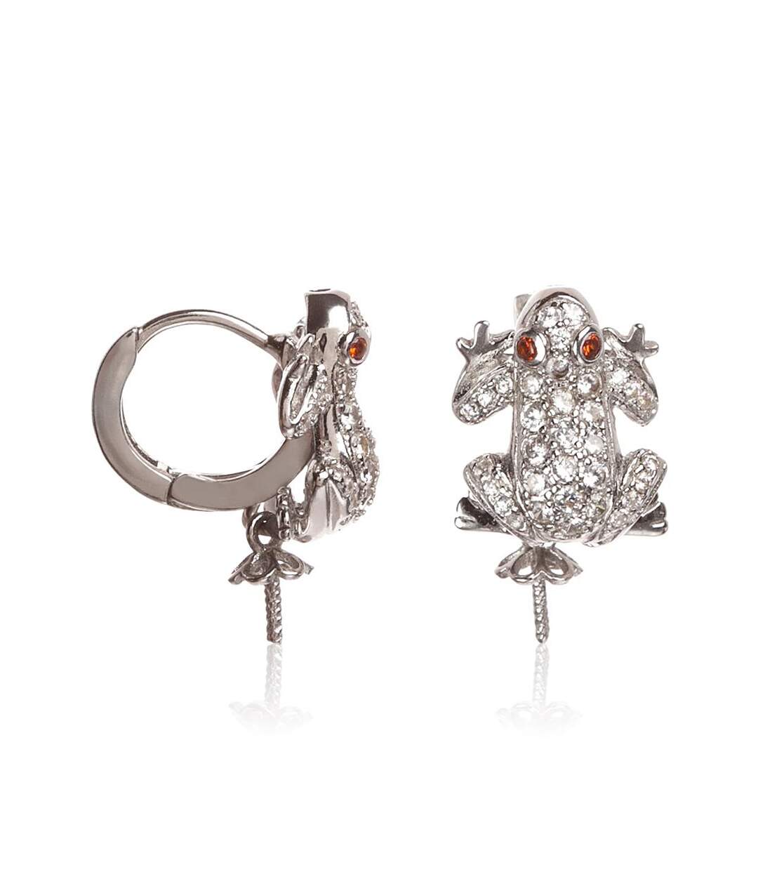 Boucle D’Oreille Femme Lancaster Jla-Ear-Frog1 (1,2Mm)