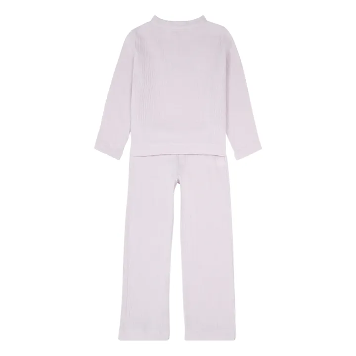 Risu Risu Pyjama Deli Double Gaze | Rose pâle