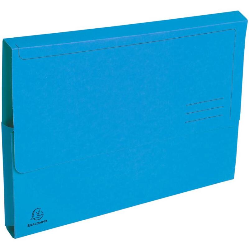 Paquet de 10 chemises poche coloris vifs Forever - 24x32cm