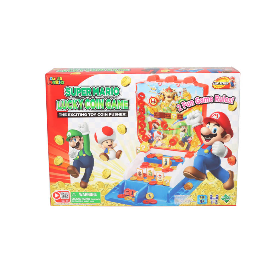 Super Mario geluksmunten spel