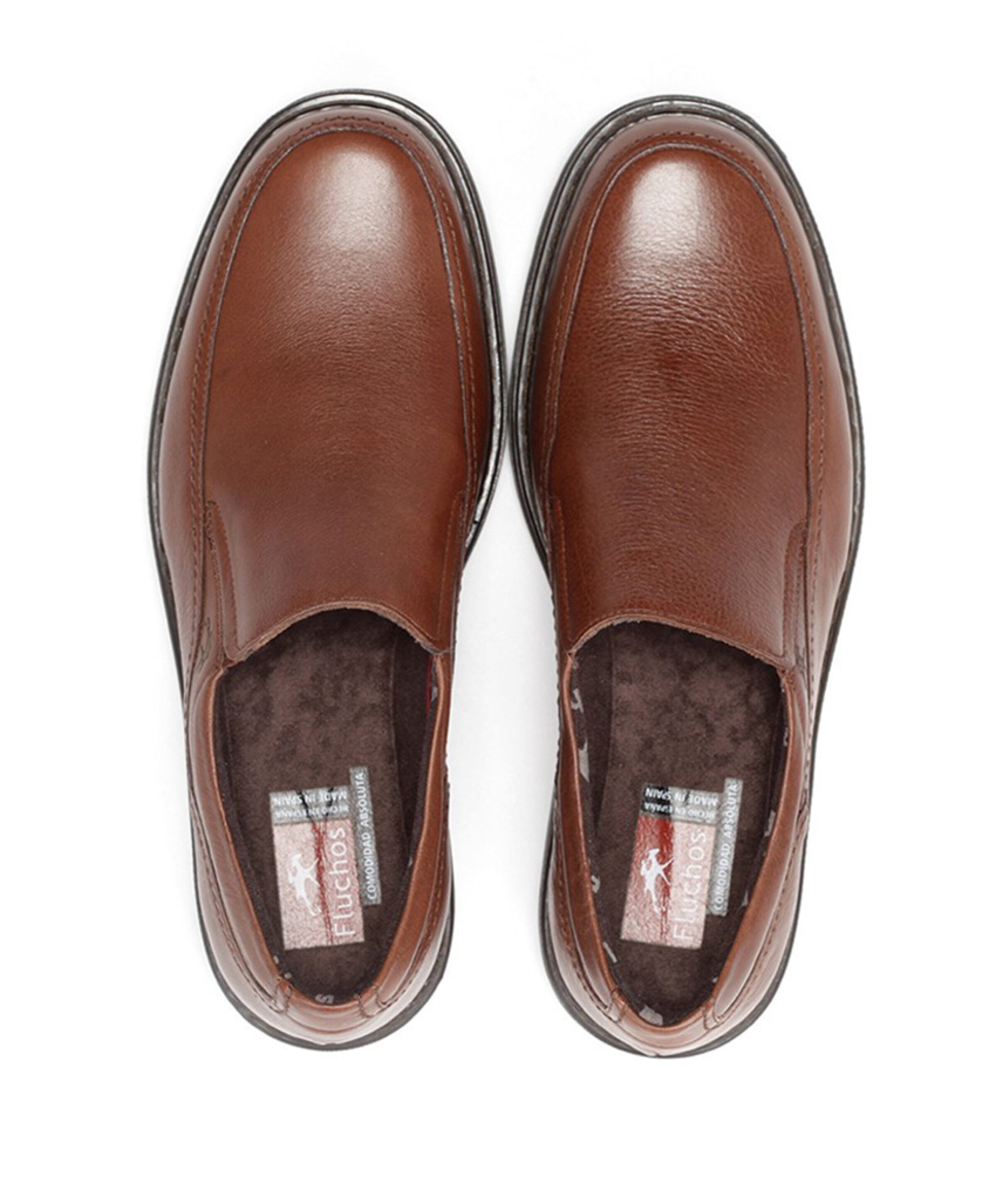 Fluchos Cidacos Clipper  heren instappers bruin