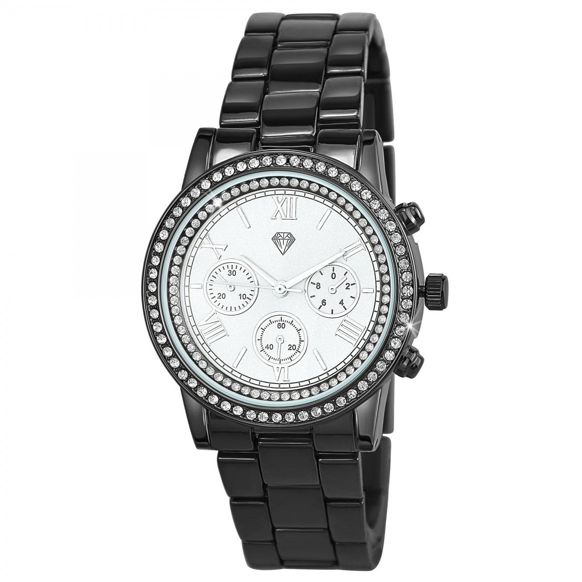 Montre Mayane élégante ornée de Cristaux scintillants SC Crystal