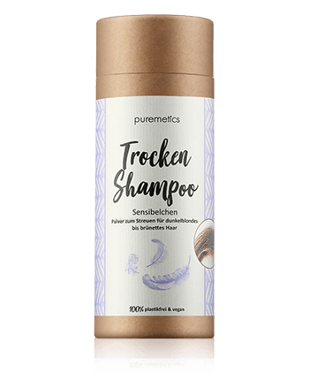 puremetics Trocken-Shampoo Sensibelchen - dunkelblondes bis brünettes Haar 100g