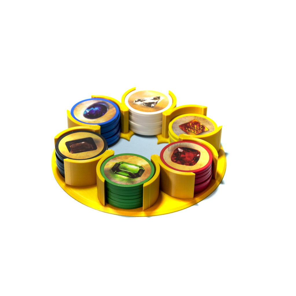 Porte-token (or) - Amélioration compatible avec Splendor