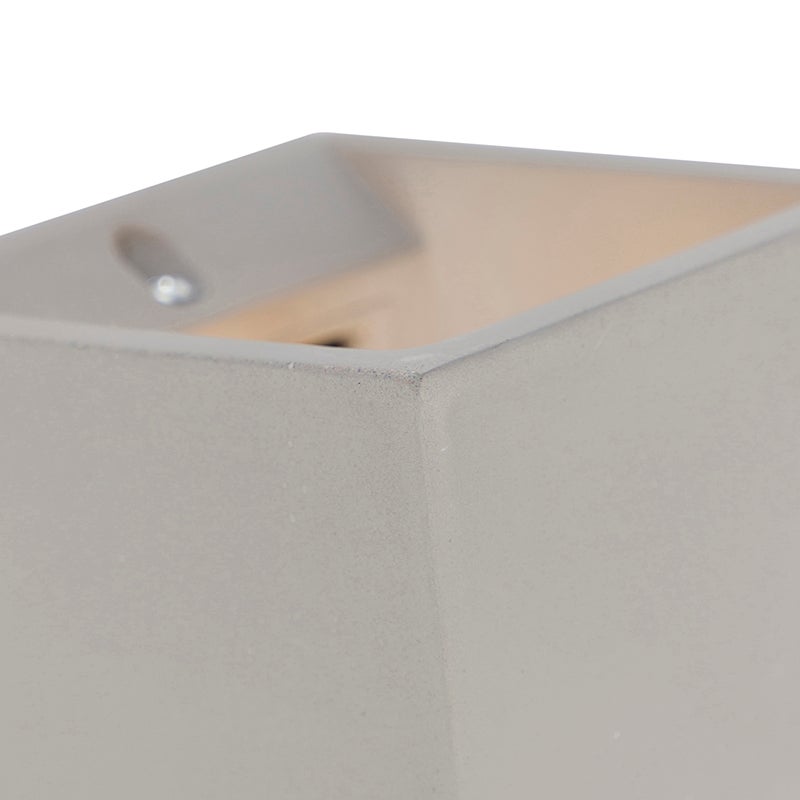 Industriële wandlamp beton - doos