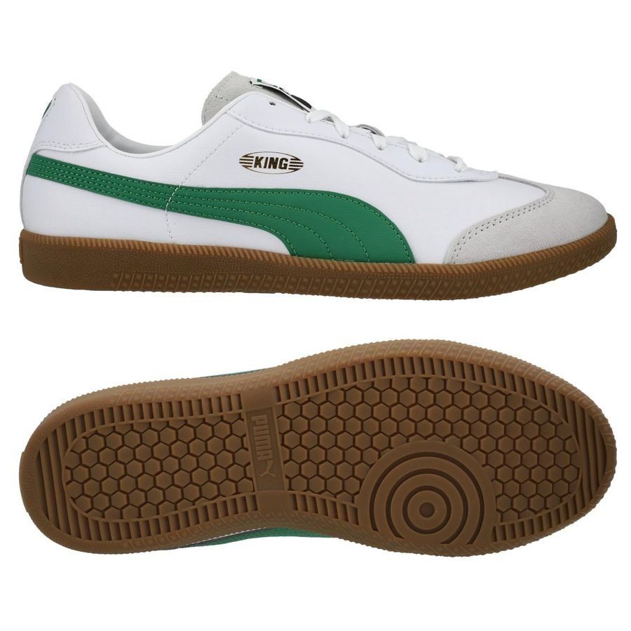 PUMA King 21 IT - Blanc/Vert