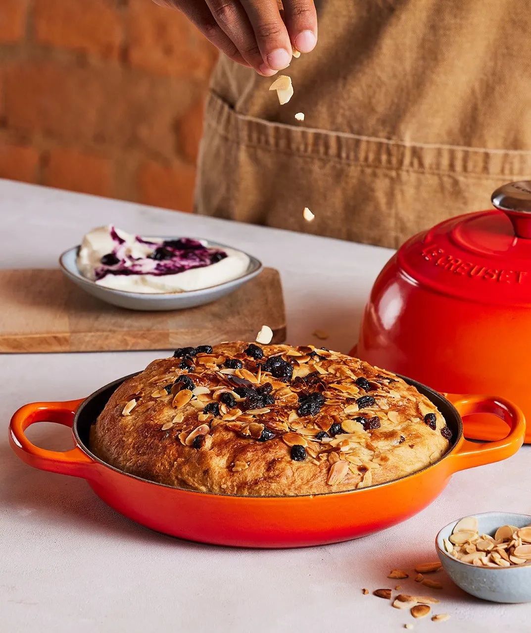 Le Creuset Brødform/gryde m. låg