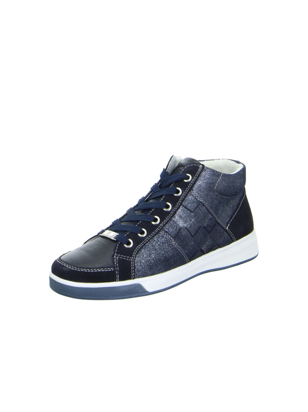 Hightop Sneaker Rom blau