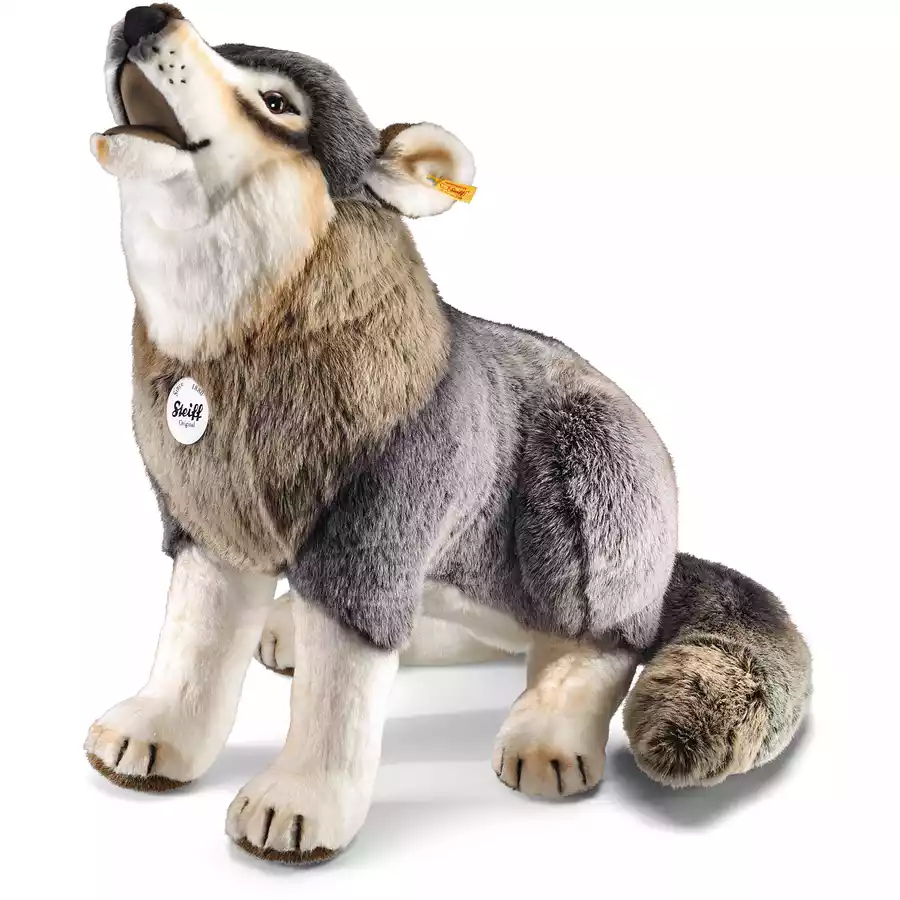Steiff Snorry Wolf grau