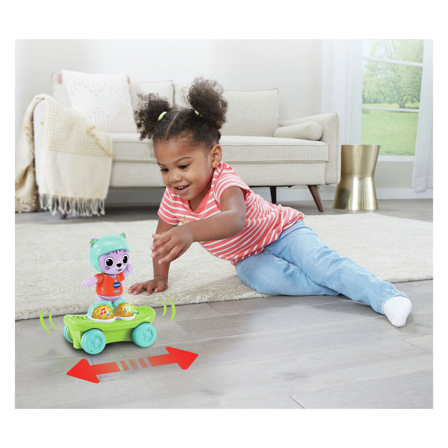 VTech DierenvriendjesKato, de Skateboard Kat