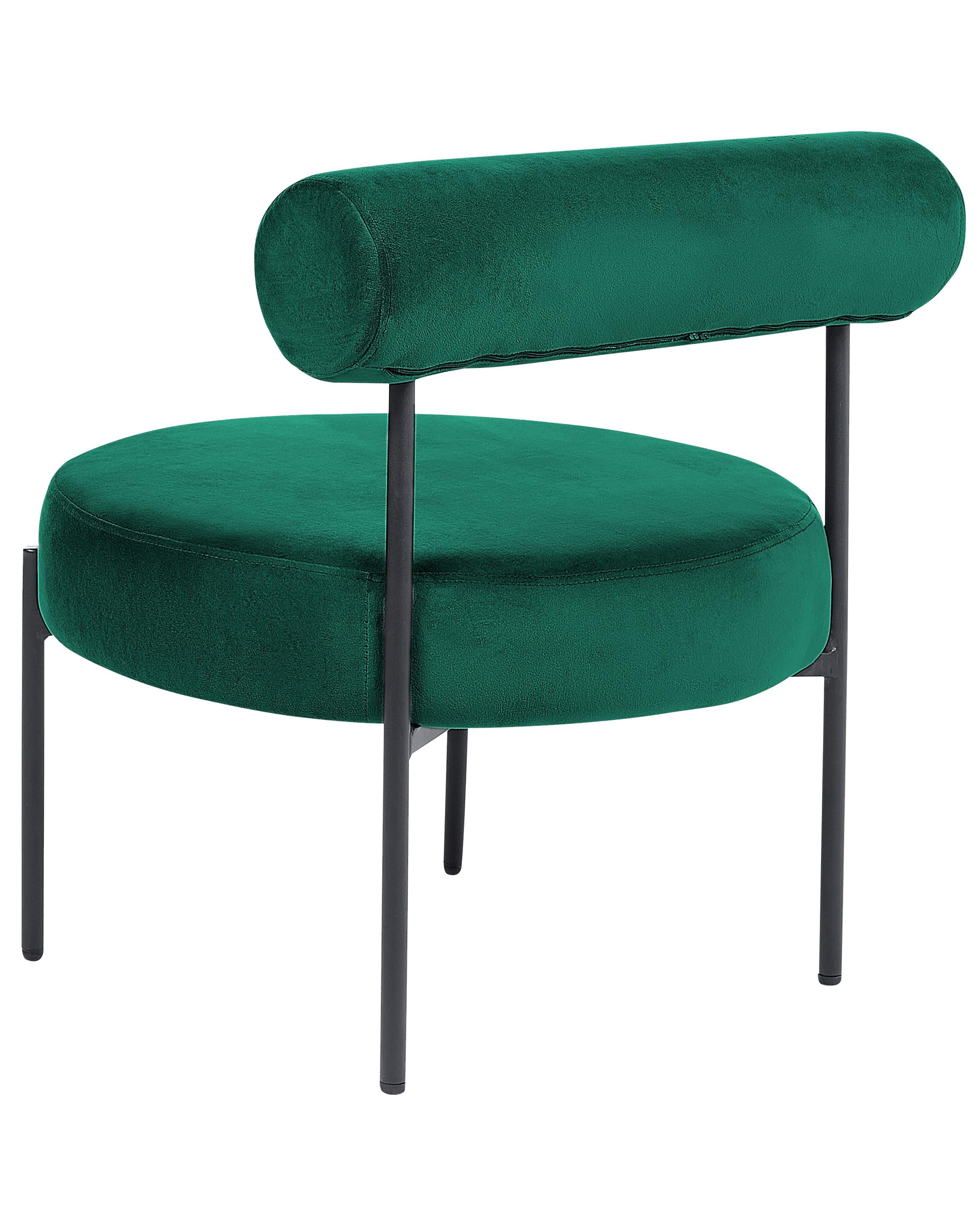 Fauteuil ALPHA Fluweel Smaragdgroen