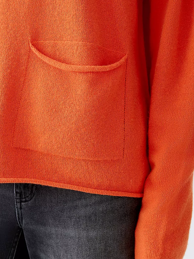 OUÍ Pullover Oversized Fit rot