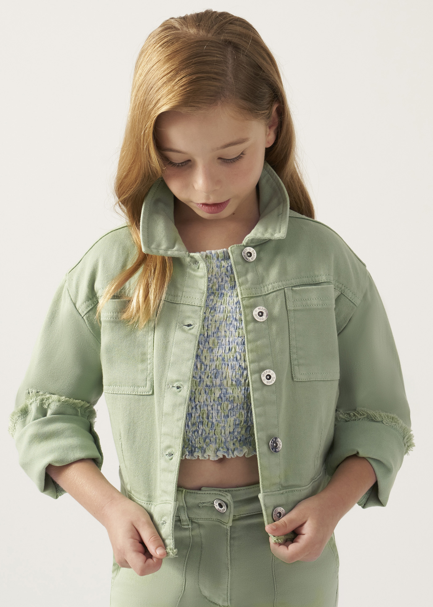 Jaqueta de sarja Better Cotton para meninas