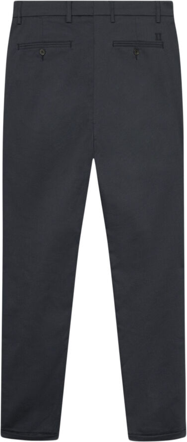Les Deux Como Cotton Suit Pants Dark navy