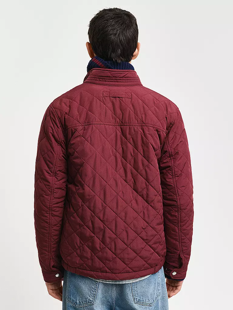 GANT Leichtsteppjacke dunkelrot
