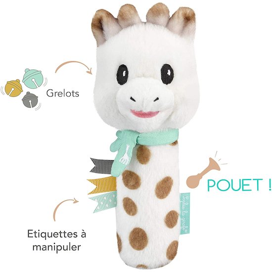Sophie la girafe hochet pouet   Blanc        de               Sophie La Girafe®