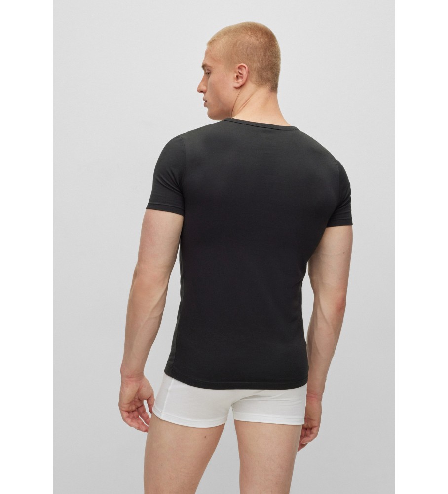 BOSS Pack 2 VN 2P Camisetas modernas pretas