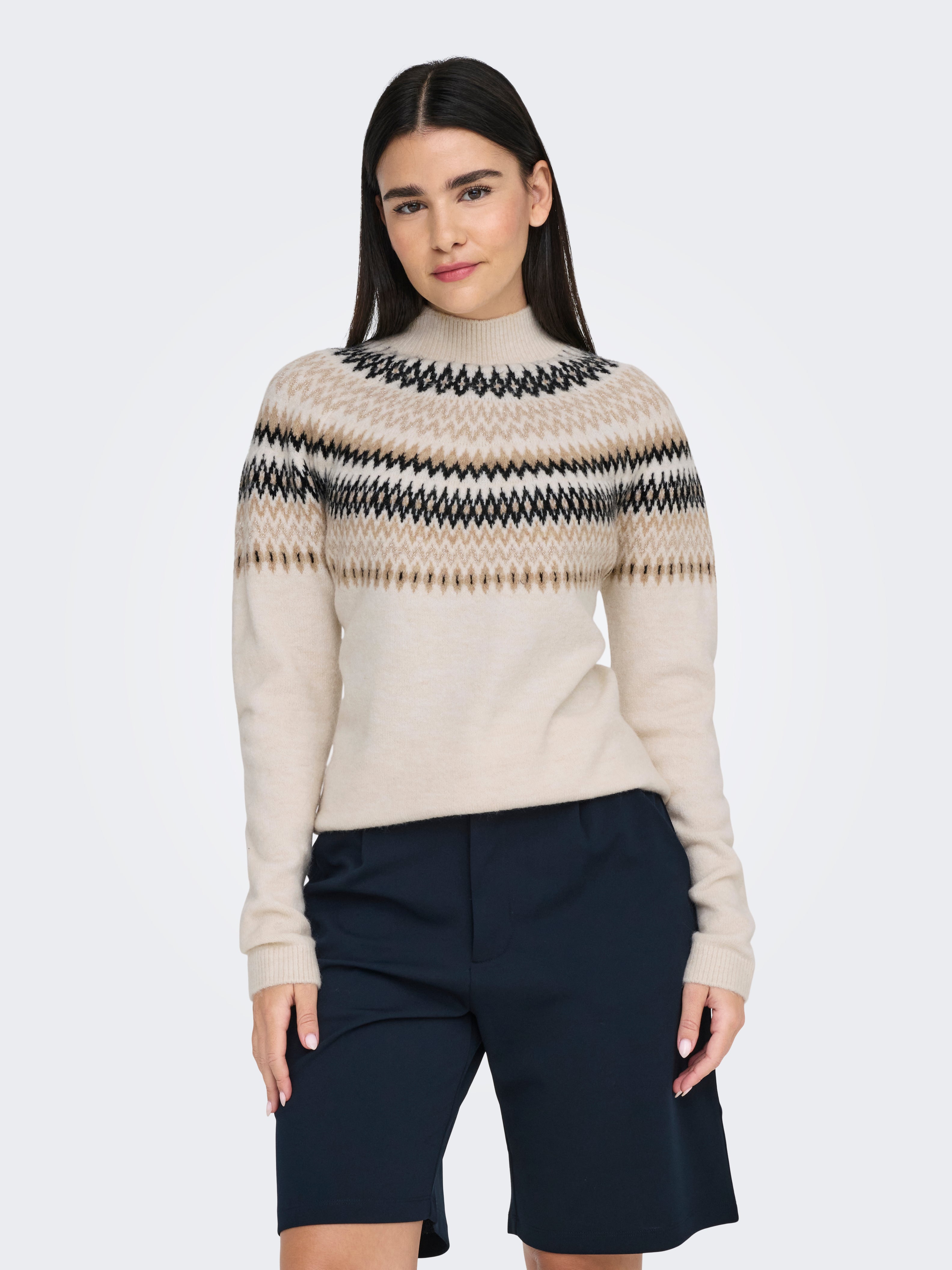 ONLAMELIA Strickpullover Birch