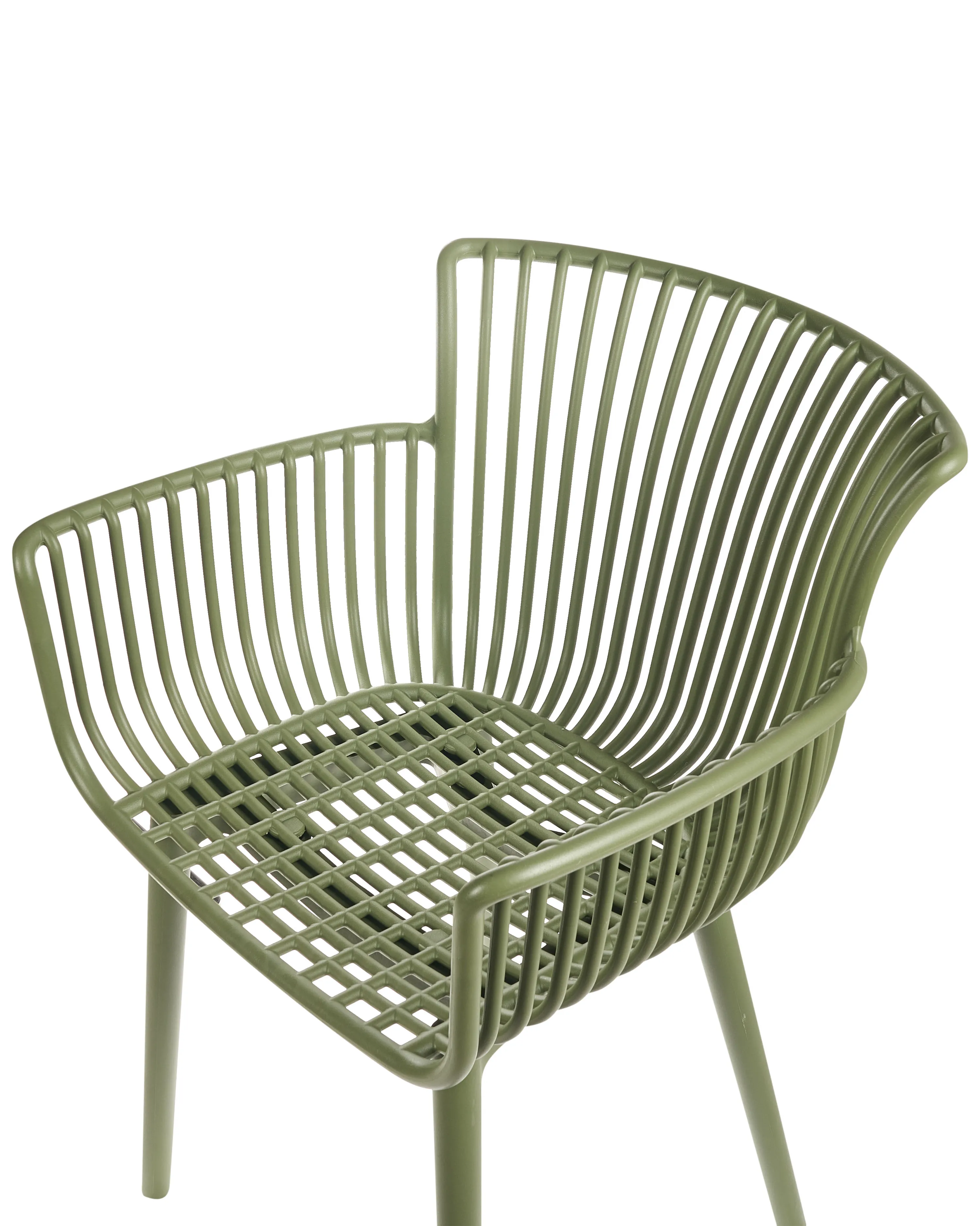 Set van 4 tuinstoelen PESARO Groen