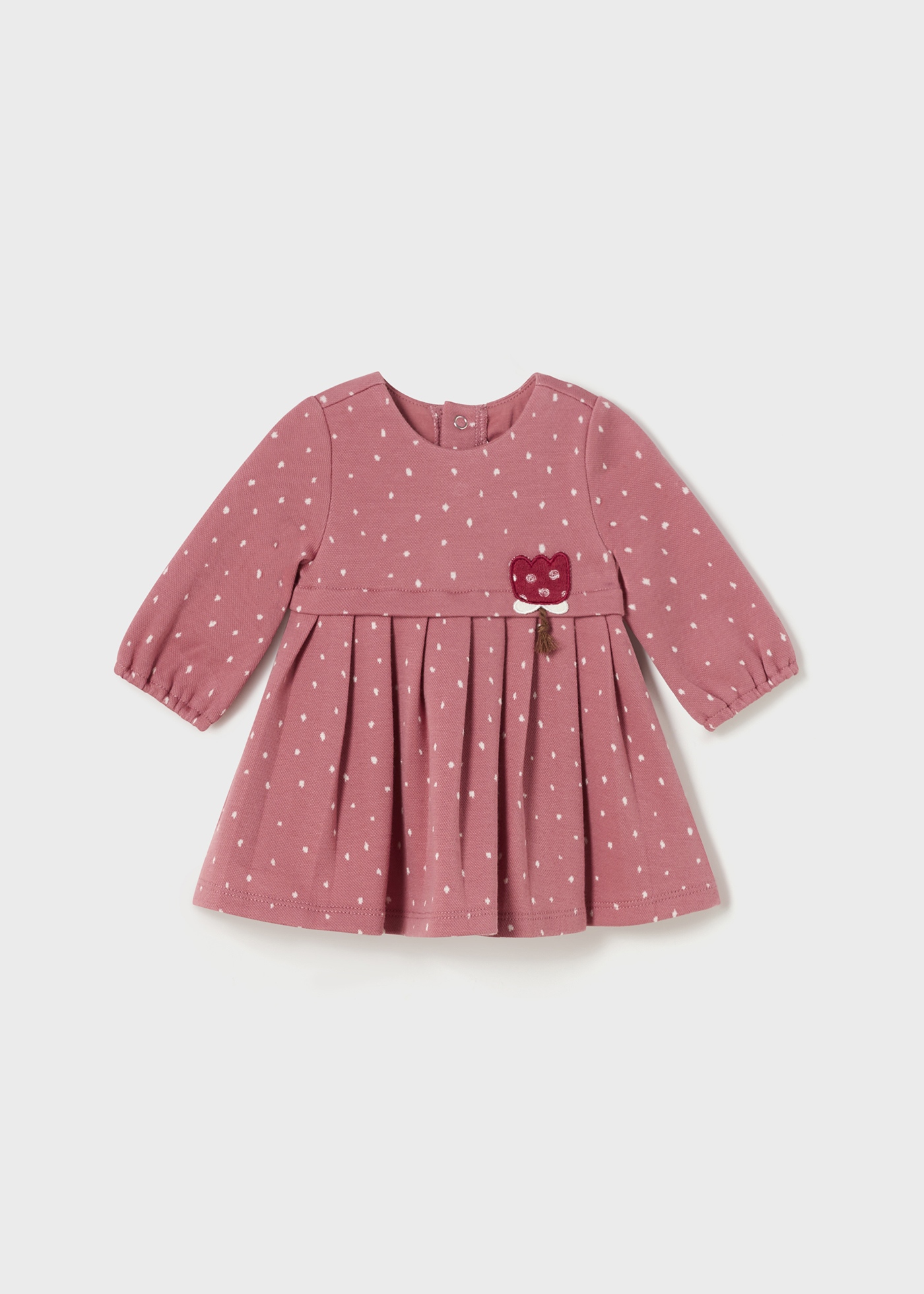 Vestido estampado Better Cotton para recém-nascido