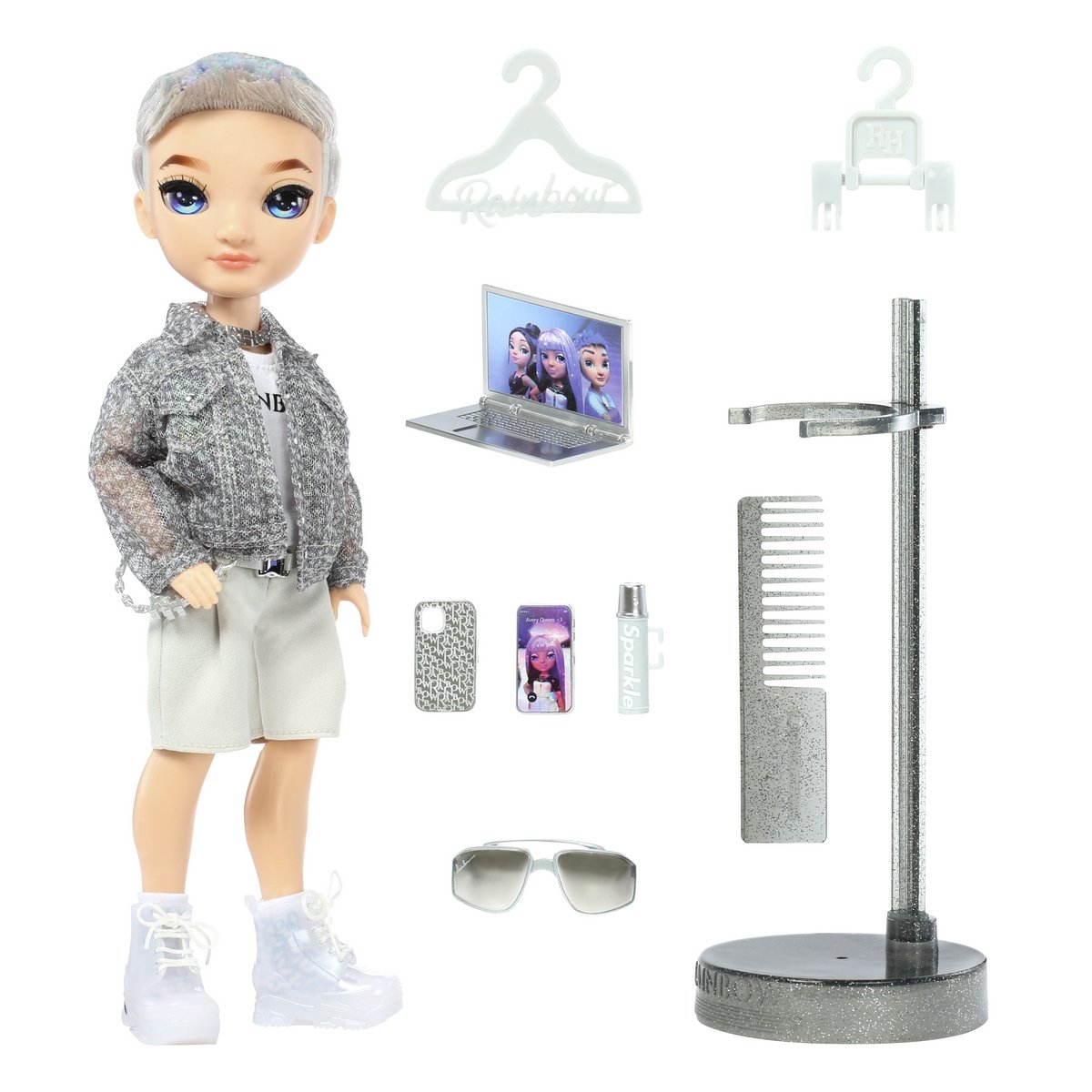 Poupée Rainbow High Fashion Doll AR Purple