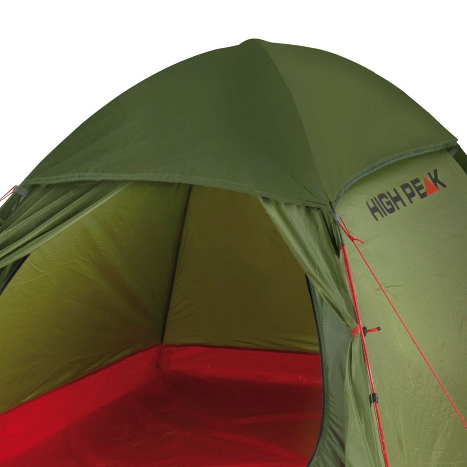 HIGH PEAK Trekkingzelt Kingfisher LW 2 Personen Camping Fahrrad Einmann Zelt 2kg