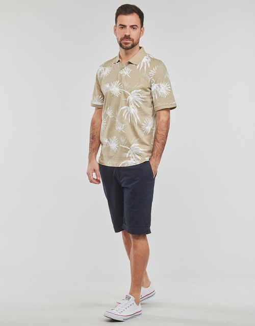 Jack & Jones - JORCRAYON AOP POLO SS - Beige