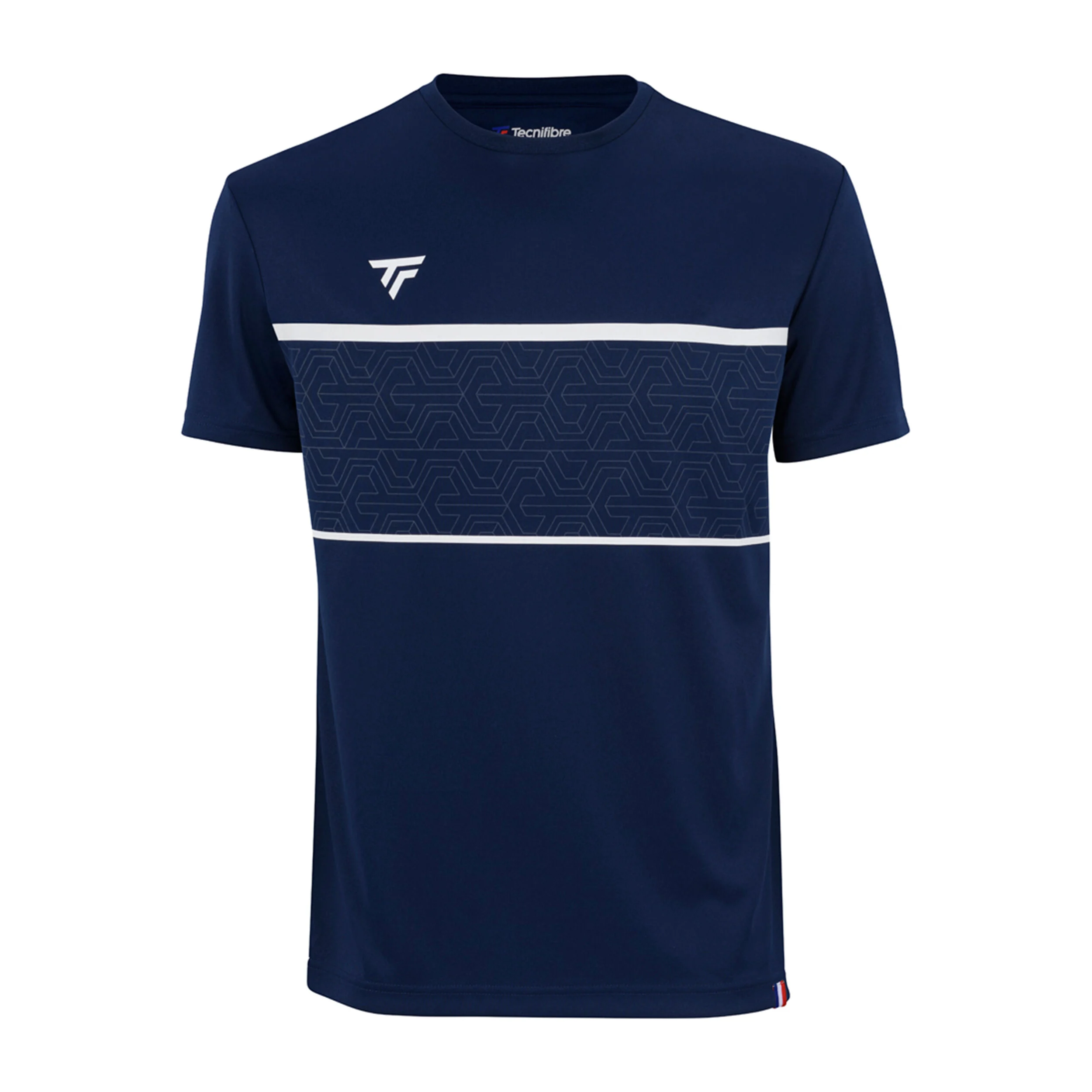 Tecnifibre Team Tech T-shirt Hommes - Bleu Foncé