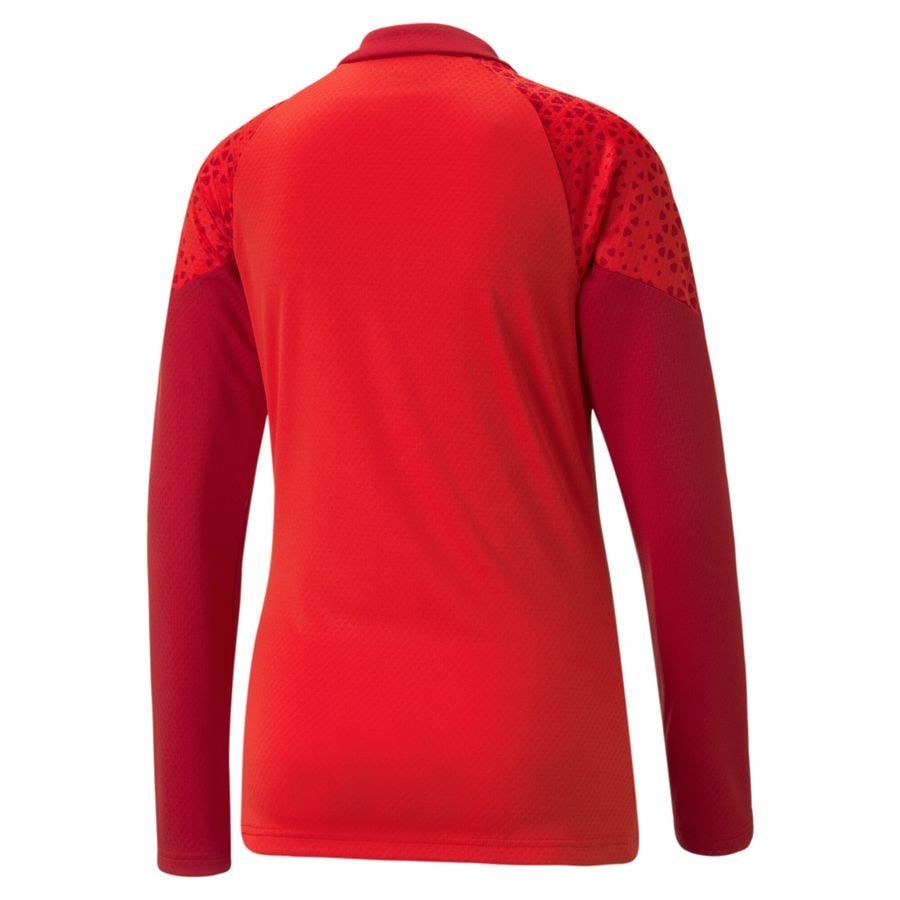 teamCUP Training 1/4 Zip Top Wmn PUMA Red