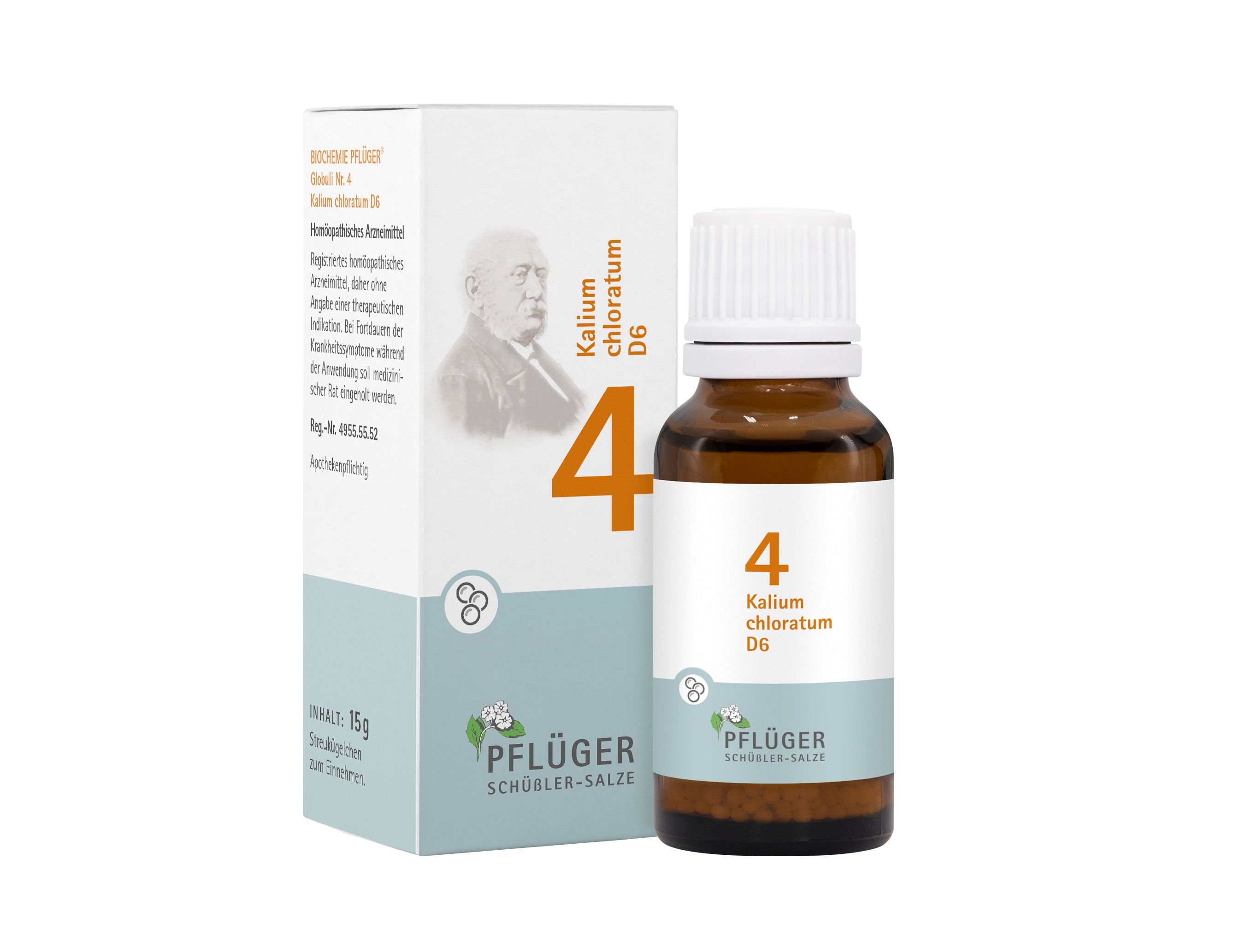 PFLÜGER Nr. 4 Kalium chloratum D 6