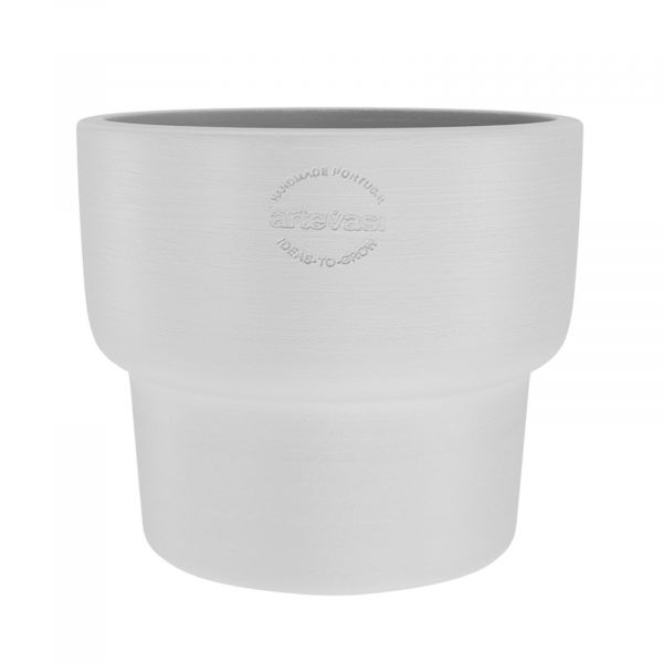 Artevasi Vaso Echo Alto Ø 17cm Branco