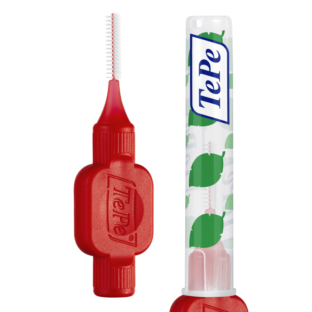 TePe Interdentale Ragers Original 0,5 mm Rood8 stuks
