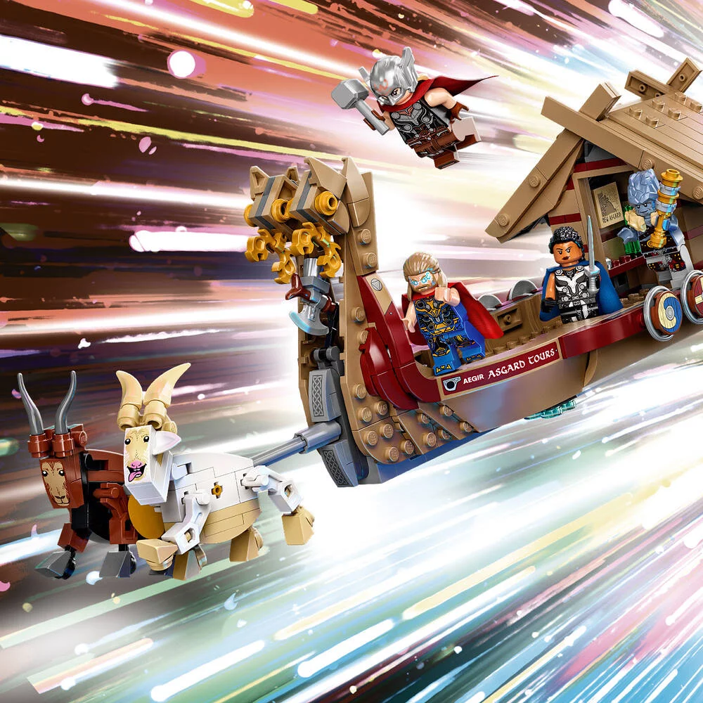 LEGO®MARVEL SUPER HEROES 76208 - LE DRAKKAR DE THOR