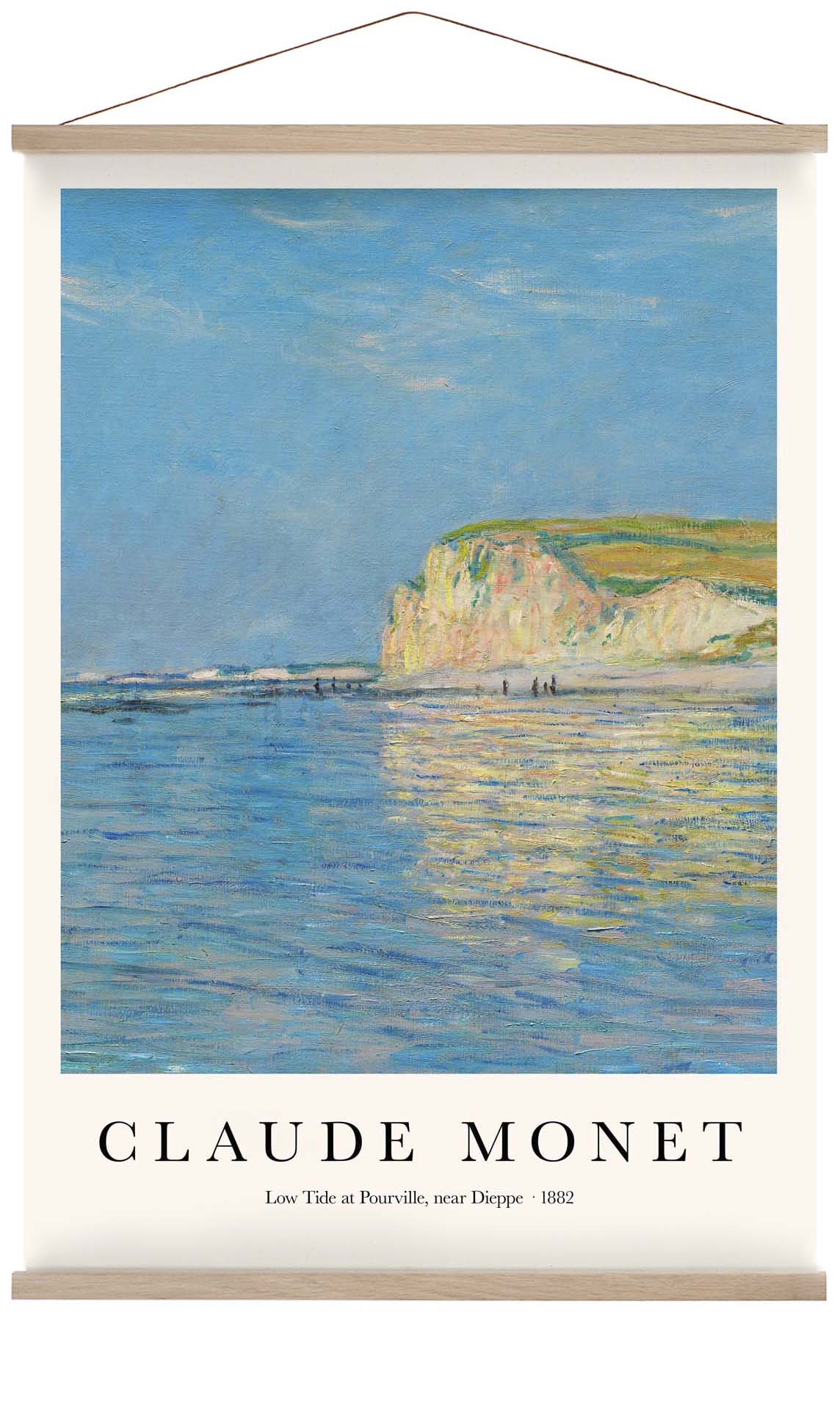 Ebbe bei Pourville von Claude Monet