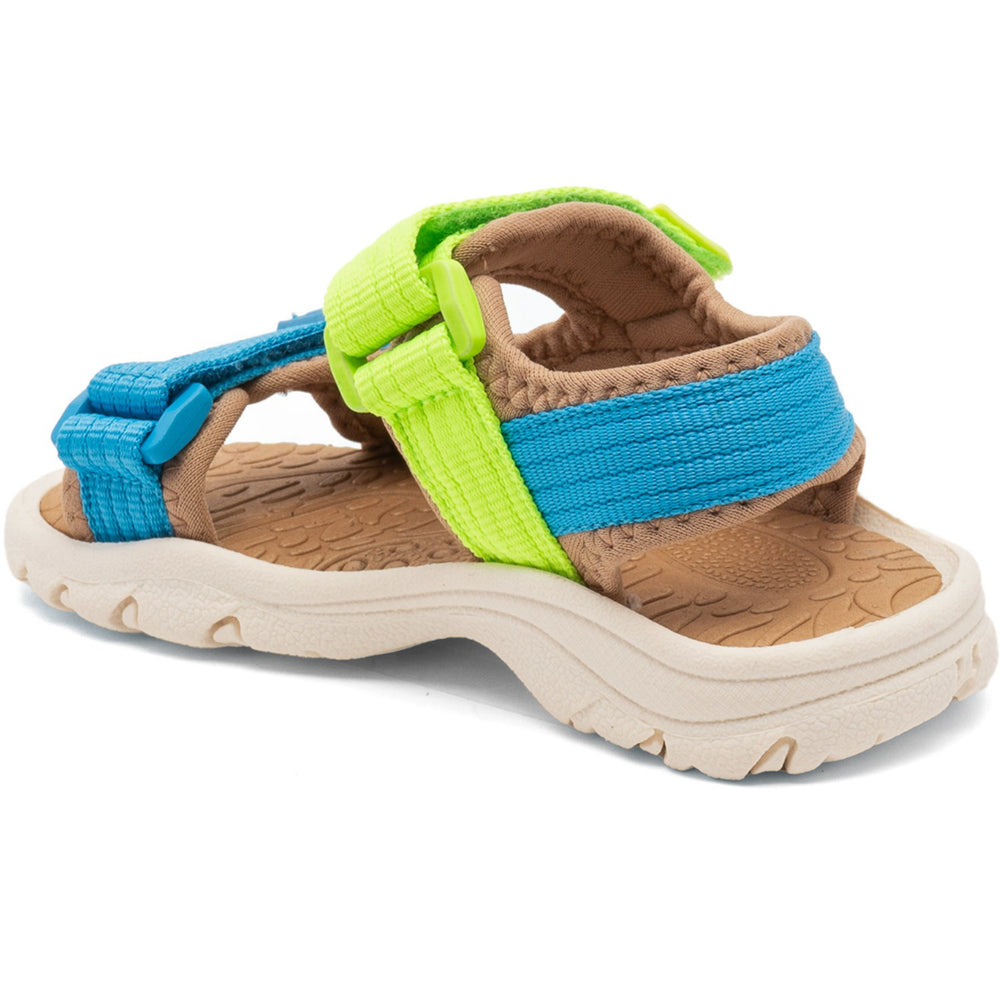 Køb Bisgaard Bright Blue/Green Nico Sandal