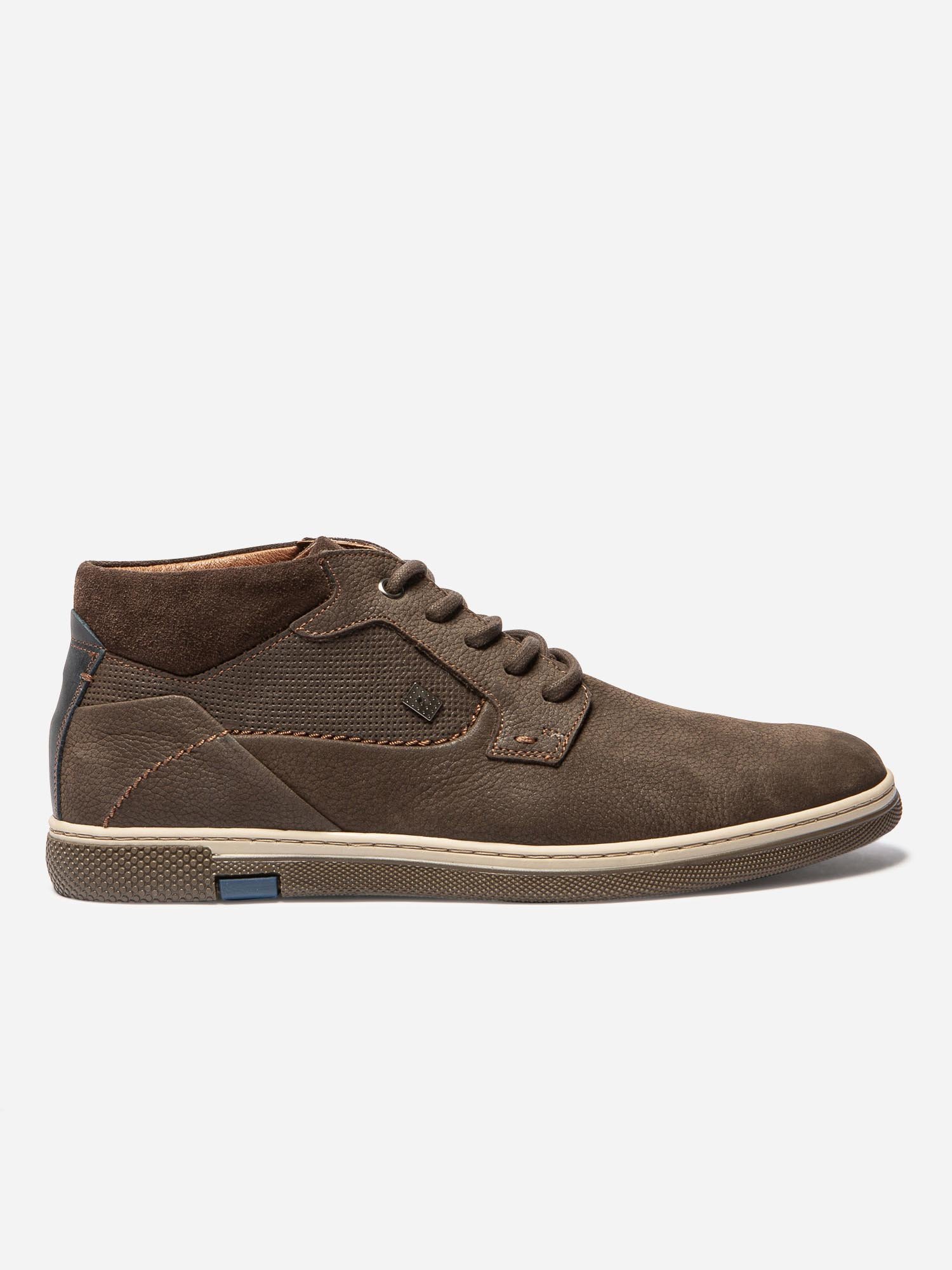 Bottillons Homme Confort Cuir Marron