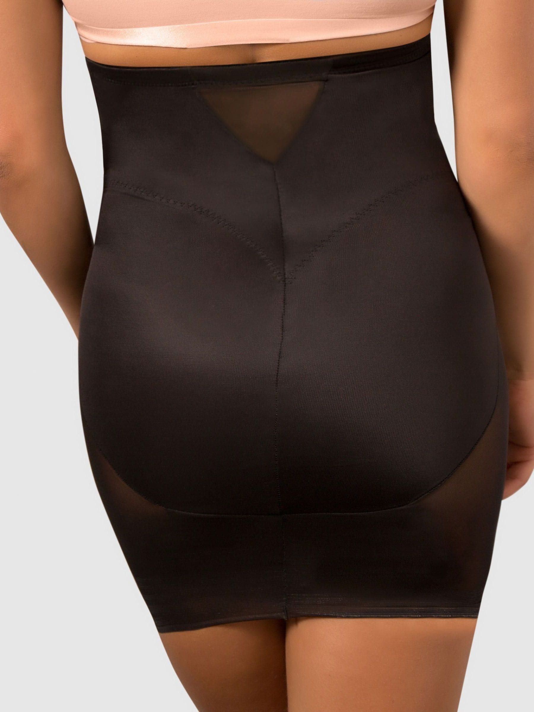 Zwart - Miraclesuit extra stevige shapewear slip met hoge taille