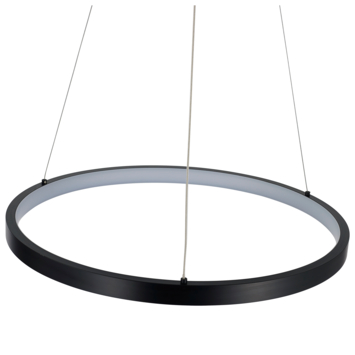 KARWEI hanglamp June 3-step dim zwart 25W Ø57,5cm