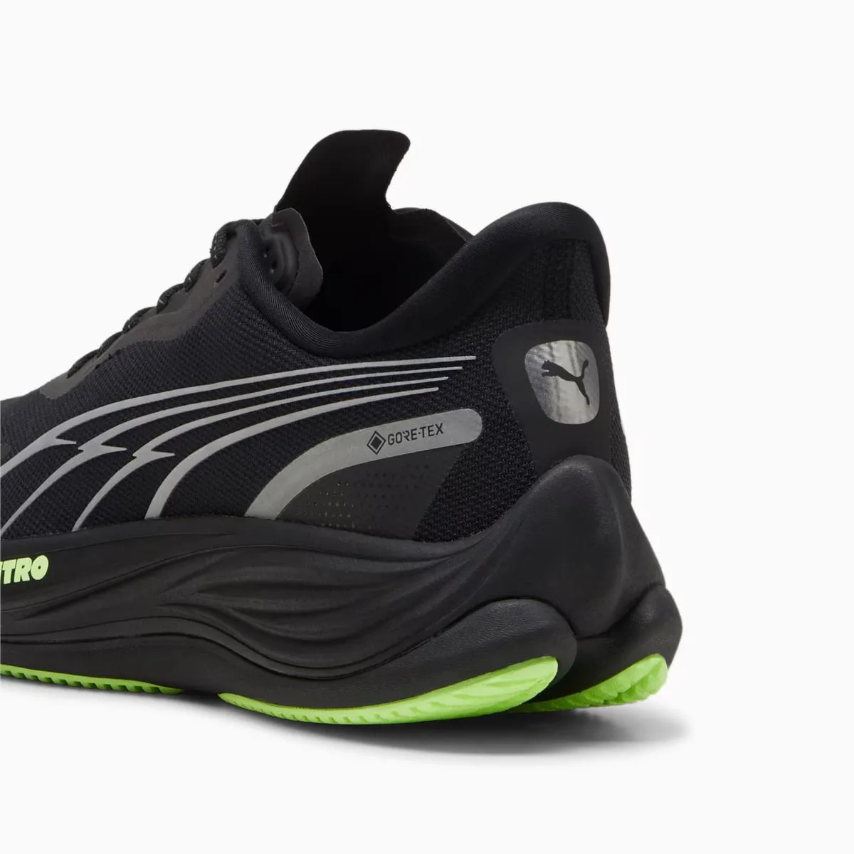 Puma Velocity Nitro 3 Gtx Puma Black-puma Silver-fizzy Apple