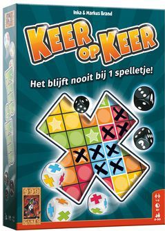 Keer op Keer - Dobbelspel - Multicolor - Karton