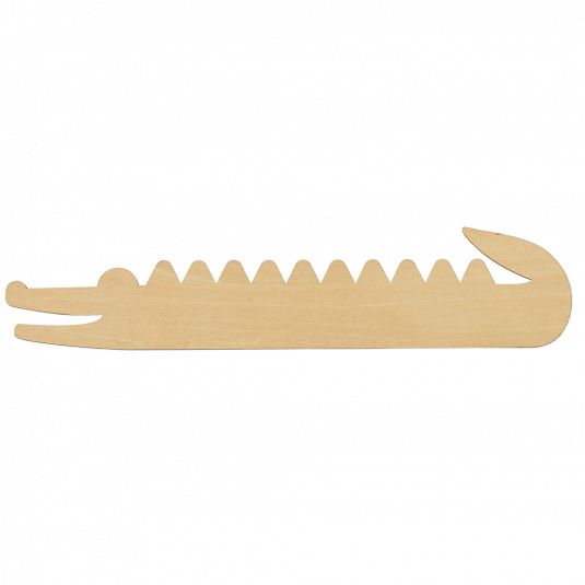 Règle en bois crocodile Rex London