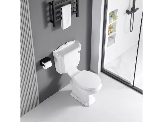 Toilette WC à poser rétro CHERY en céramique
