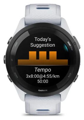 Montre Garmin Forerunner 265 Blanc/Bleu